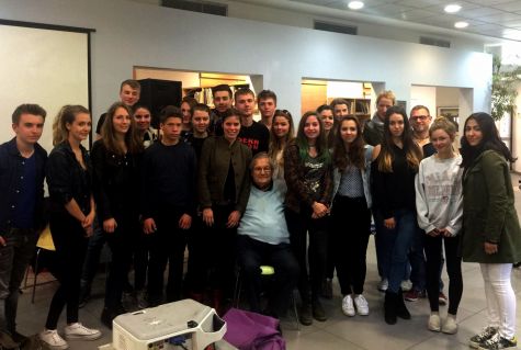 Gruppenfoto mit David Saltz