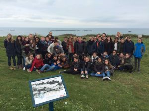 Clara in der Normandie