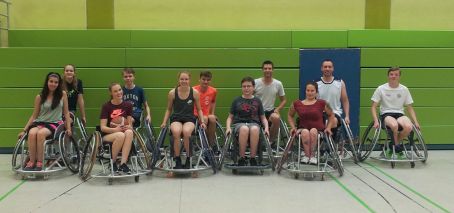 Rollstuhlbasketball Clara Schumann Gymnasium 1